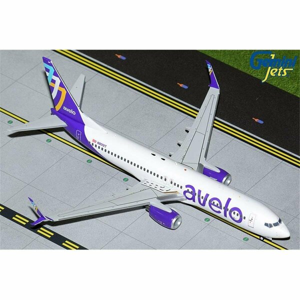 Gemini 1-200 Scale Reg No.N801XT  Avelo Airplane for 737-800S G2VXP1097